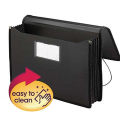SMEAD - File Folders, Expansion Folders & Hanging Files Folder/File Type: Expanding Wallet Color: Black - Exact Tool & Supply