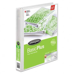 Wilson Jones - Ring Binders Binder Type: View Capacity: 1" - Exact Tool & Supply