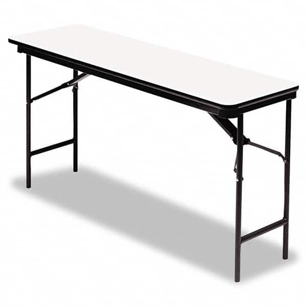 ICEBERG - Folding Tables Type: Rectangular Folding Table Width (Inch): 72 - Exact Tool & Supply