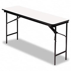 ICEBERG - Folding Tables Type: Rectangular Folding Table Width (Inch): 72 - Exact Tool & Supply