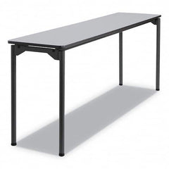 ICEBERG - Folding Tables Type: Rectangular Folding Table Width (Inch): 72 - Exact Tool & Supply