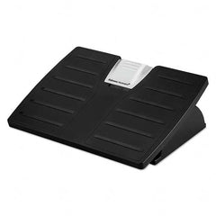 FELLOWES - Foot Rests Position Type: Adjustable Footrest Color: Black/Silver - Exact Tool & Supply