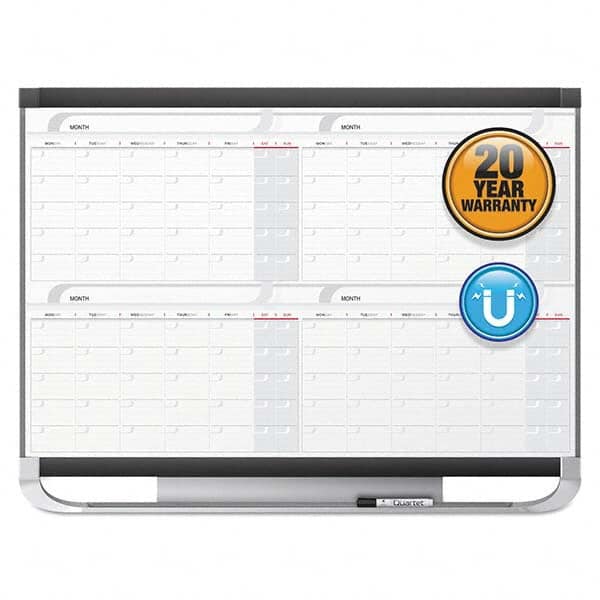 Quartet - 36" High x 24" Wide Magnetic Dry Erase Board - Exact Tool & Supply