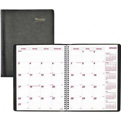Brownline - Note Pads, Writing Pads & Notebooks Writing Pads & Notebook Type: Monthly Planner Size: 11 x 8-1/2 - Exact Tool & Supply