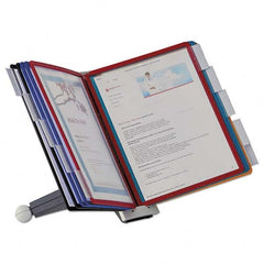 DURABLE - Desktop File Organizers Type: Desk Top Organizer Color: Gray - Exact Tool & Supply