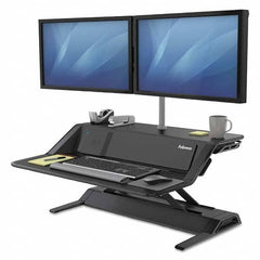 FELLOWES - Office Cubicle Workstations & Worksurfaces Type: Sit N Stand Width (Inch): 32-3/4 - Exact Tool & Supply
