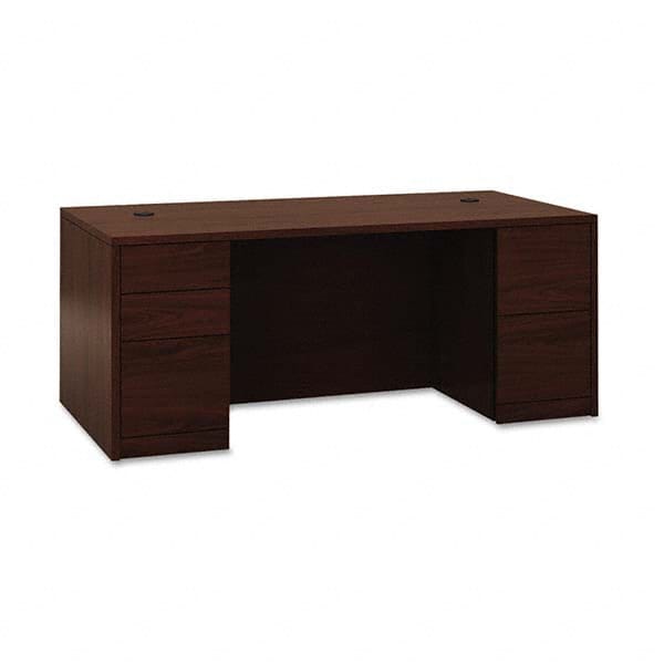 Hon - Office Desks Type: Double Pedestal Desk Center Draw: No - Exact Tool & Supply