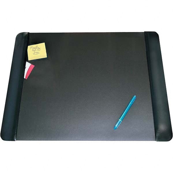 Artistic - Desktop File Organizers Type: Desk Pad Color: Black - Exact Tool & Supply