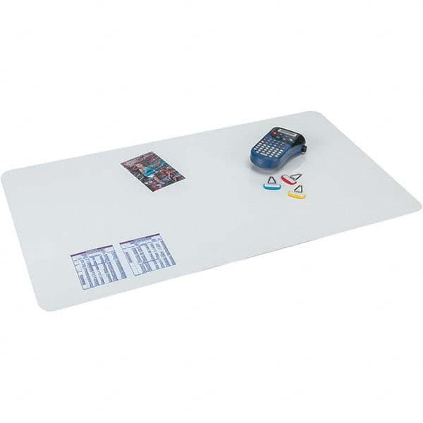 Artistic - Desktop File Organizers Type: Desk Pad Color: Clear - Exact Tool & Supply