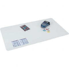 Artistic - Desktop File Organizers Type: Desk Pad Color: Clear - Exact Tool & Supply