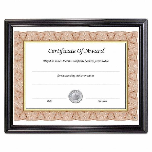 NuDell - Document Protectors Type: Document Holders-Certificate/Document Width (Inch): 8-1/2 - Exact Tool & Supply