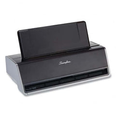 Swingline - Paper Punches Type: 28 Sheet Two Hole Electric Punches Color: Silver - Exact Tool & Supply