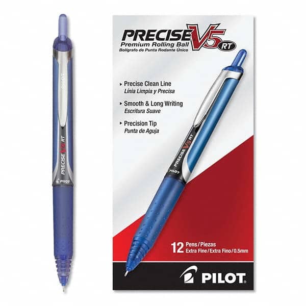 Pilot - Pens & Pencils Type: Roller Ball Pen Color: Blue - Exact Tool & Supply