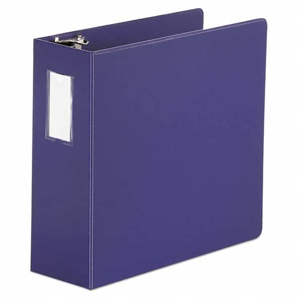 UNIVERSAL - Ring Binders Binder Type: Non-View Capacity: 4" - Exact Tool & Supply