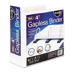 Find-It - Ring Binders Binder Type: View Capacity: 4" - Exact Tool & Supply