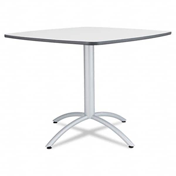 ICEBERG - Stationary Tables Type: Breakroom Material: Melamine Laminate - Exact Tool & Supply
