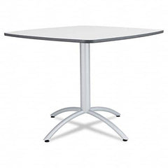 ICEBERG - Stationary Tables Type: Breakroom Material: Melamine Laminate - Exact Tool & Supply