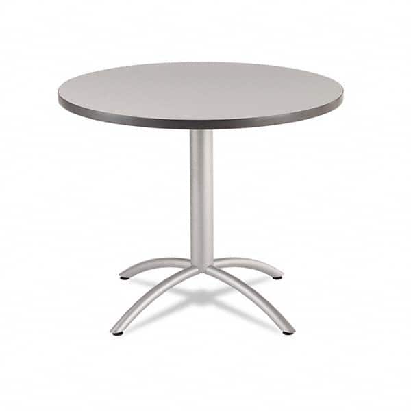 ICEBERG - Stationary Tables Type: Breakroom Material: Melamine Laminate - Exact Tool & Supply