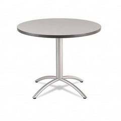 ICEBERG - Stationary Tables Type: Breakroom Material: Melamine Laminate - Exact Tool & Supply