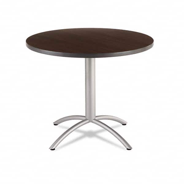 ICEBERG - Stationary Tables Type: Breakroom Material: Melamine Laminate - Exact Tool & Supply