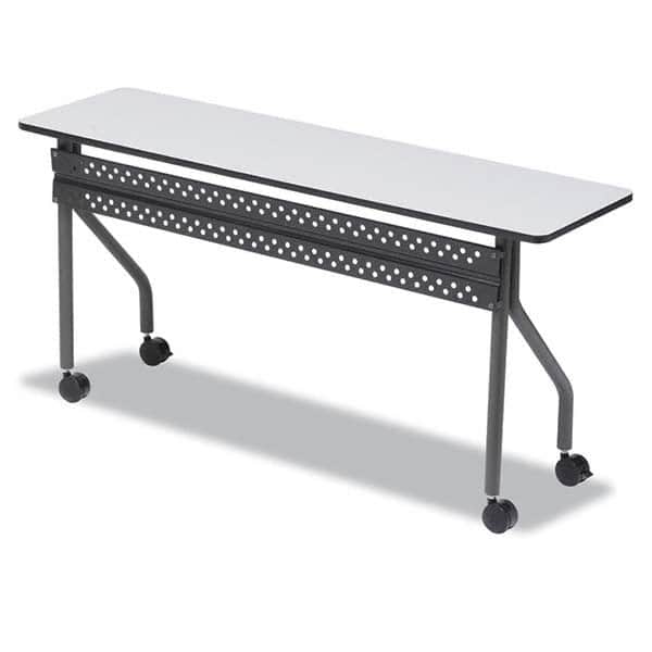 ICEBERG - Stationary Tables Type: Training Material: Melamine Laminate - Exact Tool & Supply
