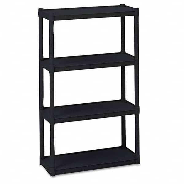 ICEBERG - Plastic Shelving Type: Open Shelving Shelf Capacity (Lb.): 75 - Exact Tool & Supply