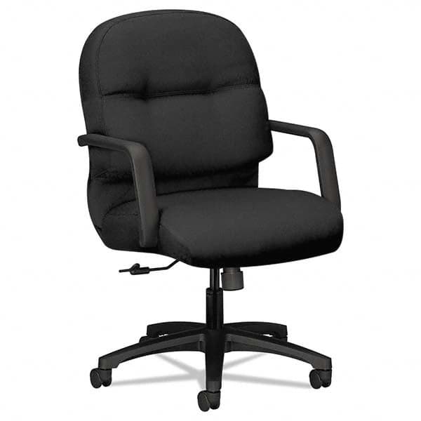Hon - 42" High Managerial Mid Back Swivel/Tilt Chair - Exact Tool & Supply