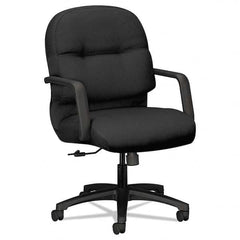 Hon - 42" High Managerial Mid Back Swivel/Tilt Chair - Exact Tool & Supply
