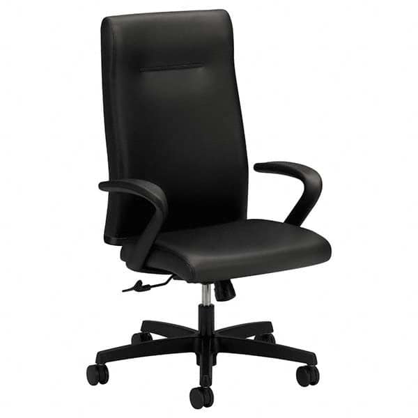 Hon - 47-1/2" High Executive High Back Leather Chair - Exact Tool & Supply