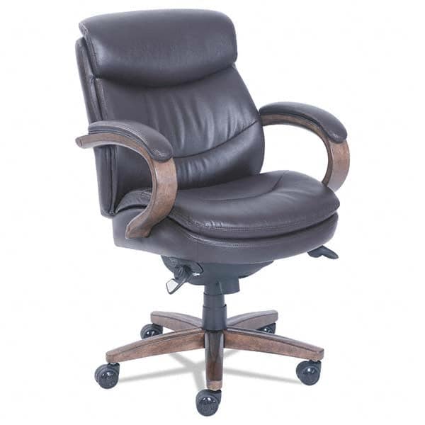 La-Z-Boy - 41" High Executive Mid Back Chair - Exact Tool & Supply