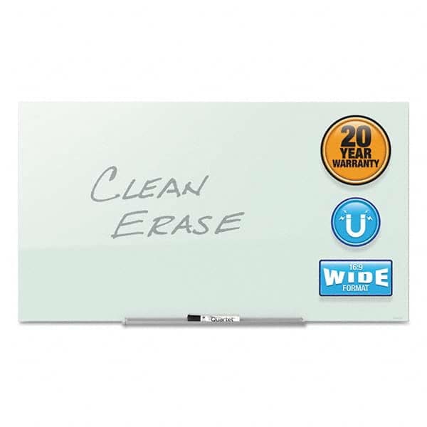 Quartet - 42" High x 74" Wide Magnetic Dry Erase Board - Exact Tool & Supply