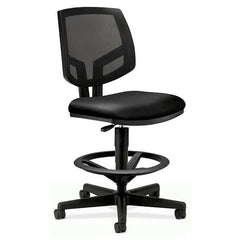 Hon - Swivel & Adjustable Stools Type: Mesh Task Stool Base Type: Five-Star - Exact Tool & Supply