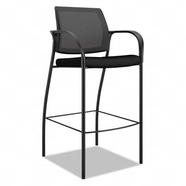 Hon - Swivel & Adjustable Stools Type: Mesh Stool Base Type: Steel - Exact Tool & Supply