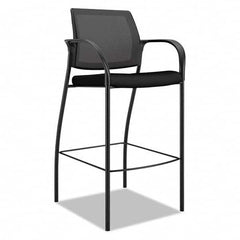 Hon - Swivel & Adjustable Stools Type: Mesh Stool Base Type: Steel - Exact Tool & Supply