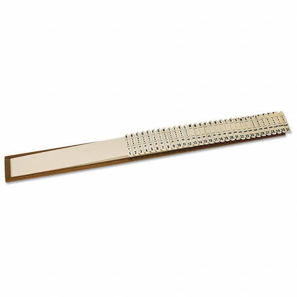 Pendaflex - Tabs, Indexes & Dividers Indexes & Divider Type: Customizable Size: 2-1/2 - Exact Tool & Supply