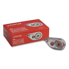 UNIVERSAL - Correction Fluid & Tape Type: Correction Tape Non-Refillable Tape Size: 1/5 x 393" - Exact Tool & Supply