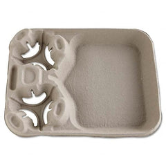 Chinet - Strongholder Molded Fiber Cup/Food Trays 8-44 oz 2-Cup Capacity 100/Carton - Exact Tool & Supply