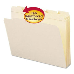 SMEAD - File Folders, Expansion Folders & Hanging Files Folder/File Type: File Folders with Top Tab Fastener Color: Manila - Exact Tool & Supply
