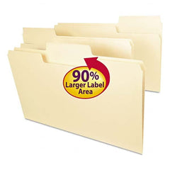 SMEAD - File Folders, Expansion Folders & Hanging Files Folder/File Type: File Folders with Top Tab Fastener Color: Manila - Exact Tool & Supply