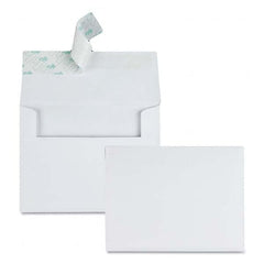 Quality Park - Mailers, Sheets & Envelopes Type: Greeting Card Envelope Style: Peel-Off Self-Seal - Exact Tool & Supply