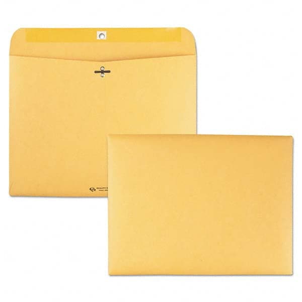 Quality Park - Mailers, Sheets & Envelopes Type: Clasp Envelope Style: Clasp w/Gummed Flap - Exact Tool & Supply