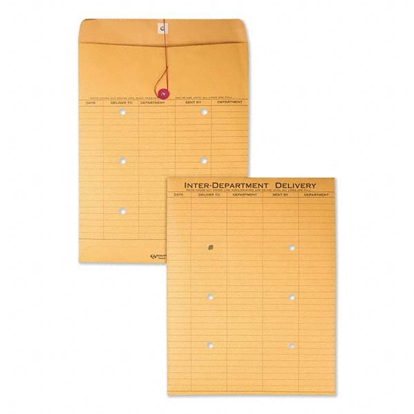 Quality Park - Mailers, Sheets & Envelopes Type: Inter-Department Envelope Style: String & Button - Exact Tool & Supply