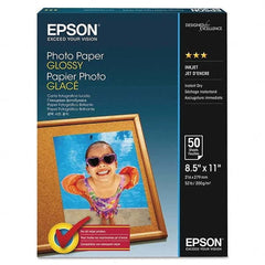 Epson - Office Machine Supplies & Accessories Office Machine/Equipment Accessory Type: Photo Paper For Use With: Inkjet Printers - Exact Tool & Supply