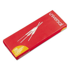 UNIVERSAL - Paper Fasteners Type: Paper File Fastener Length (Inch): 3/8 - Exact Tool & Supply