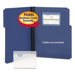 SMEAD - Portfolios, Report Covers & Pocket Binders Three Hole Report Cover Type: Pocket Width (Inch): 4.060 - Exact Tool & Supply