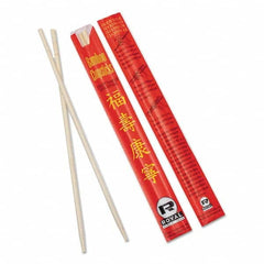 Royal Paper - Chopsticks, Bamboo, 9", 1000/Carton - Exact Tool & Supply