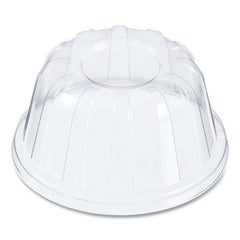 DART - D-T Sundae/Cold Cup Lids, 5-32 oz Cups, Clear, 1000/Carton - Exact Tool & Supply
