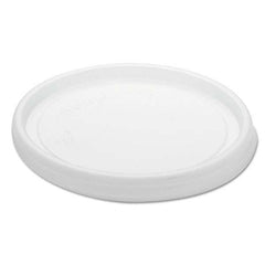 DART - Non-Vented Cup Lids, Fits 6 oz Cups, 2,3-1/2,4 oz Food Containers, Translucent, 1000/Carton - Exact Tool & Supply