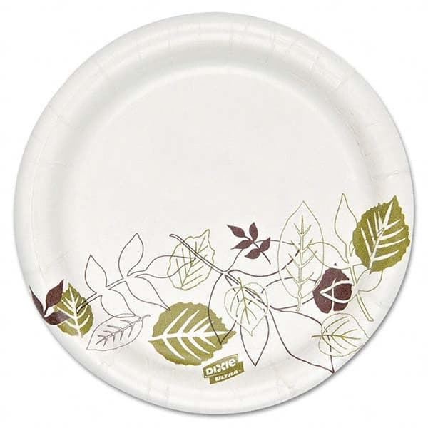 Dixie - Pathways Soak Proof Shield Heavyweight Paper Plates, 5 7/8" Diam,1000/Carton - Exact Tool & Supply