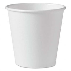 DART - Polycoated Hot Paper Cups, 10 oz, White, 1000/Carton - Exact Tool & Supply